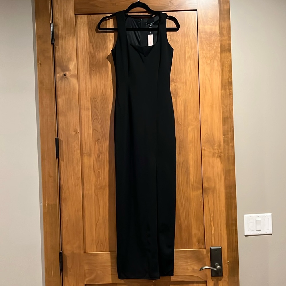 Aqua square Tank Maxi Dress XS - new with tags